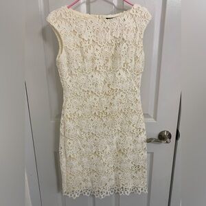 Ralph Lauren white dress lace wedding